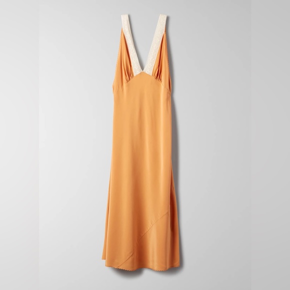 Aritzia Adelphi silk slip dress - Picture 6 of 10